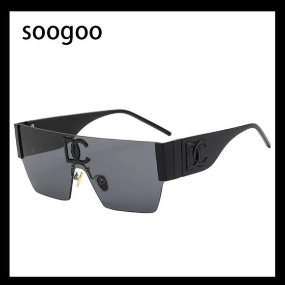 Vintage Square Rimless Sunglasses Women 2022 Fashion Luxury Brand Frameless main image 4